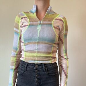 Urban Outfitters Out From Under thin long sleep zipper top